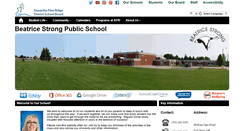 Desktop Screenshot of beatricestrong.kprdsb.ca