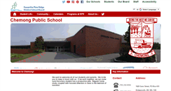 Desktop Screenshot of chemong.kprdsb.ca