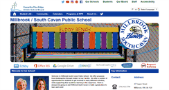 Desktop Screenshot of millbrooksouthcavan.kprdsb.ca