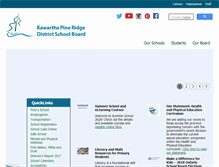 Tablet Screenshot of kprdsb.ca