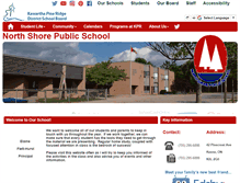 Tablet Screenshot of northshore.kprdsb.ca