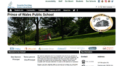 Desktop Screenshot of princeofwales.kprdsb.ca