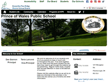 Tablet Screenshot of princeofwales.kprdsb.ca