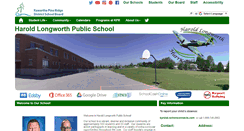 Desktop Screenshot of haroldlongworth.kprdsb.ca